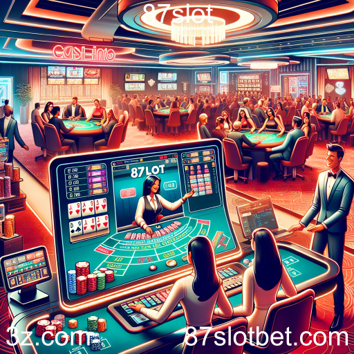 Experiência Imersiva com Jogos ao Vivo na 87slot